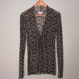 Kokoon Semi-sheer blouse